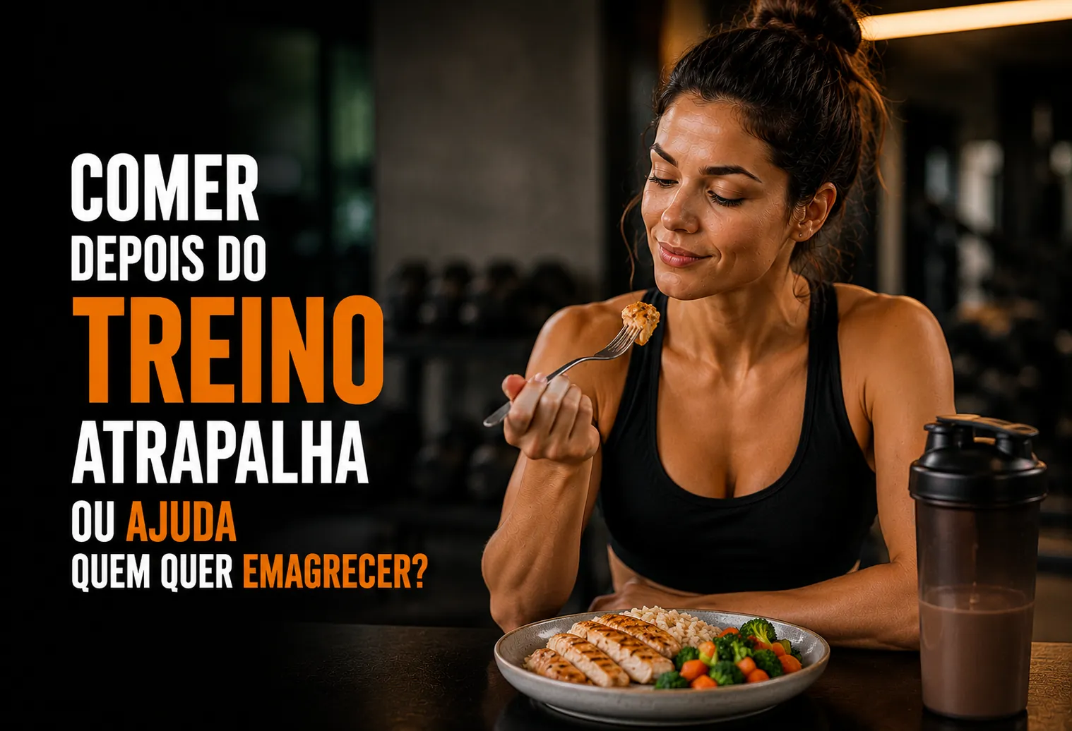 Comer depois do treino atrapalha ou ajuda quem quer emagrecer?
