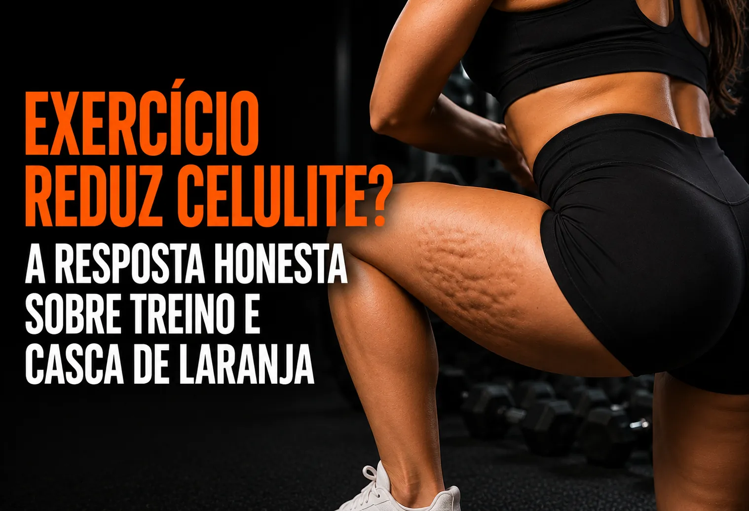 Exercício reduz celulite? A resposta honesta sobre treino e casca de laranja