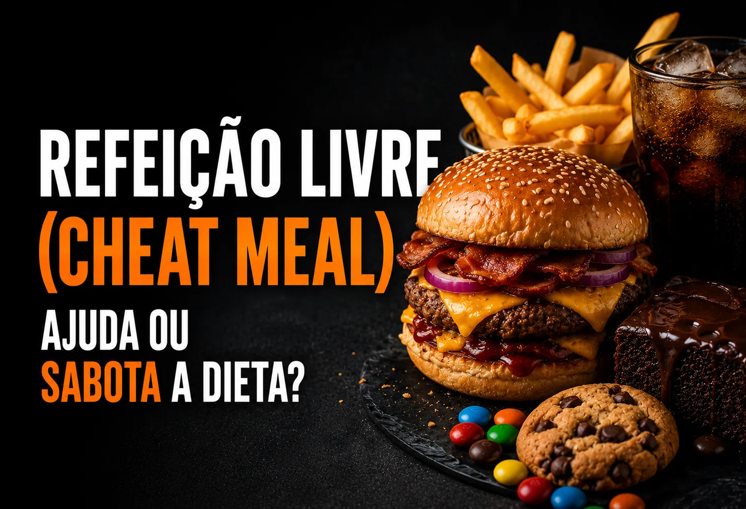 Refeição livre (cheat meal) ajuda ou sabota a dieta?