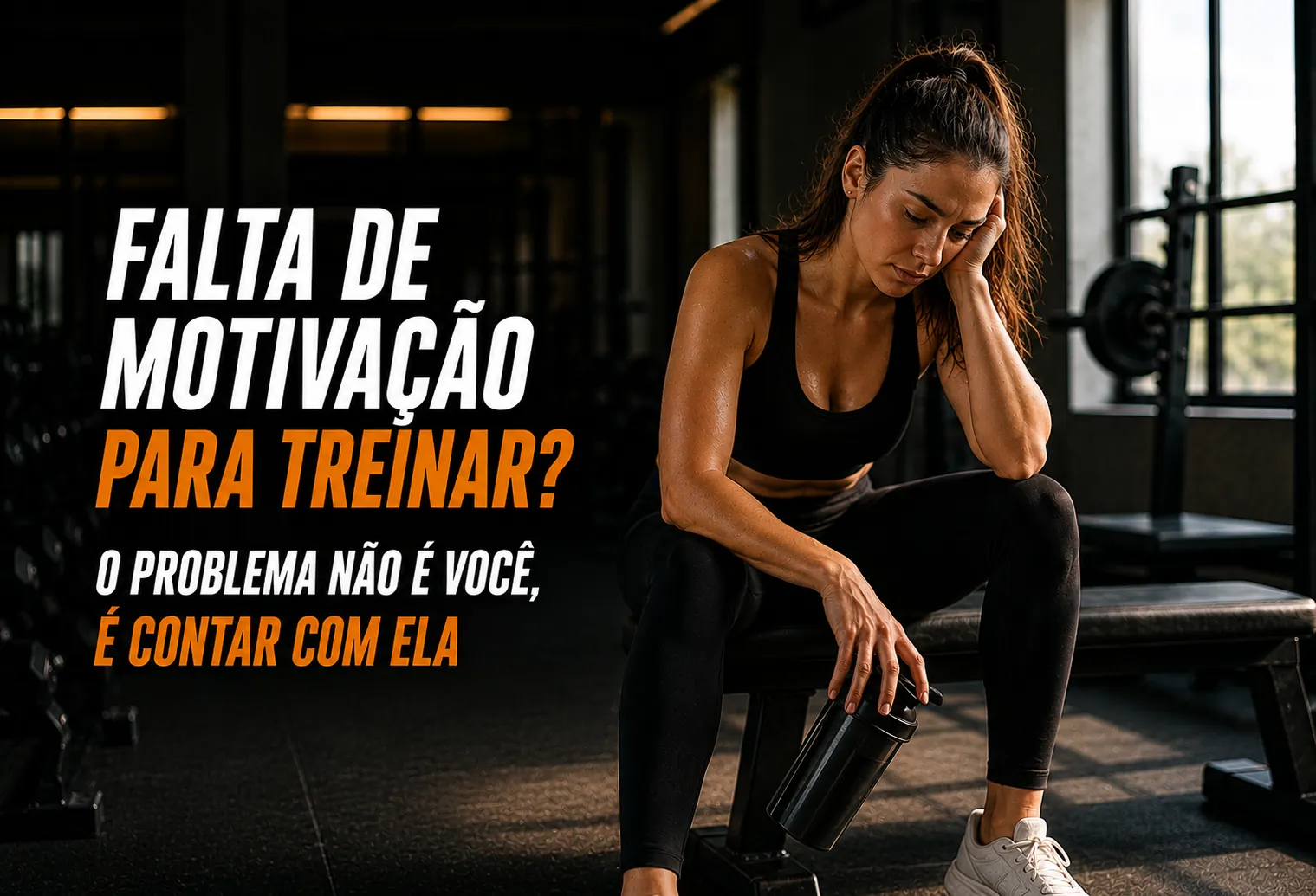 Tênis de treino e roupa de academia separados ao lado da cama na noite anterior