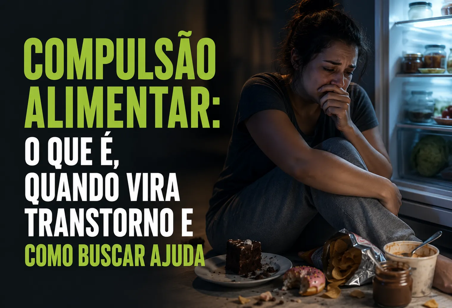 Compulsão alimentar: o que é, quando vira transtorno e como buscar ajuda