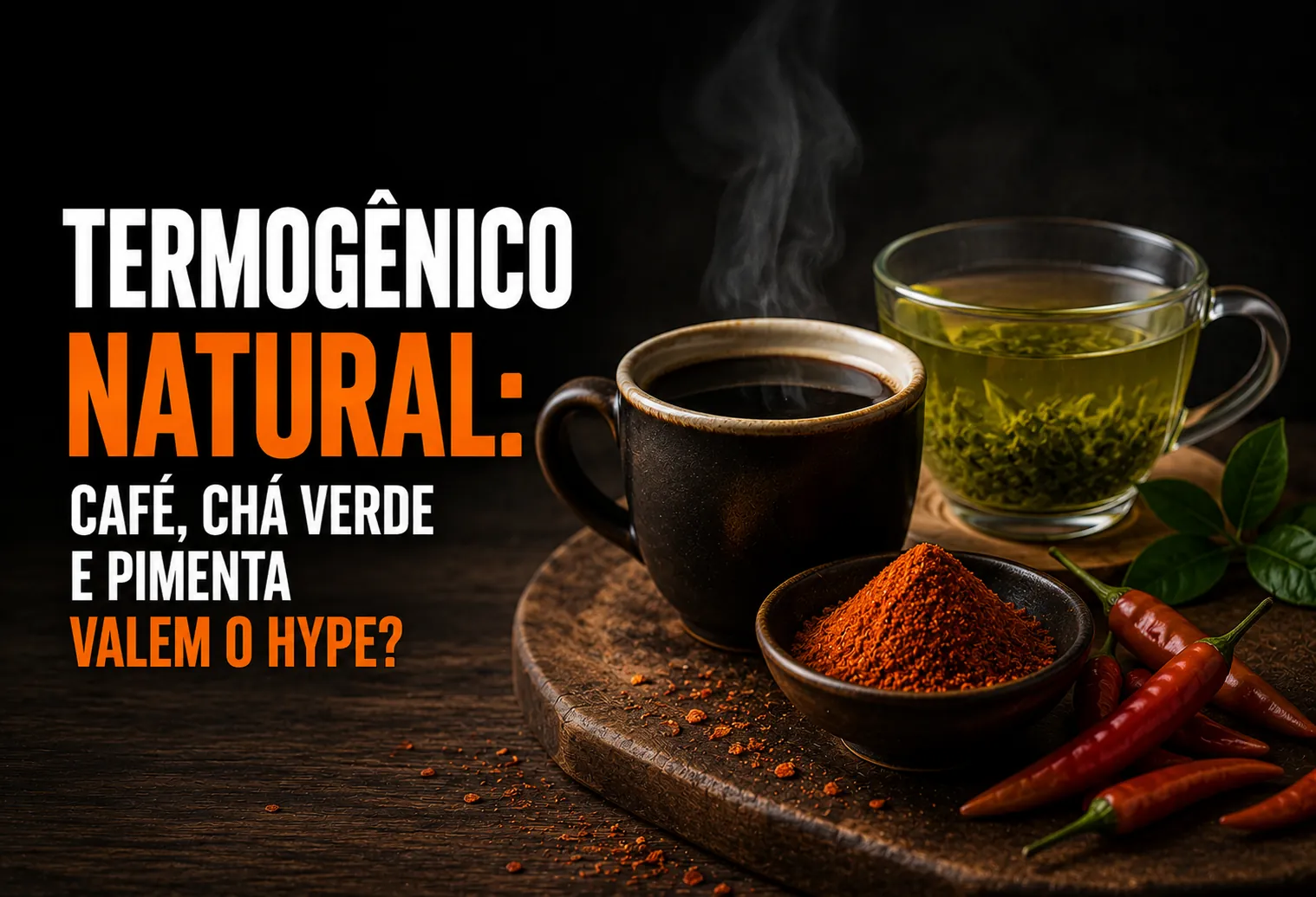 Termogênico natural: café, chá verde e pimenta valem o hype?