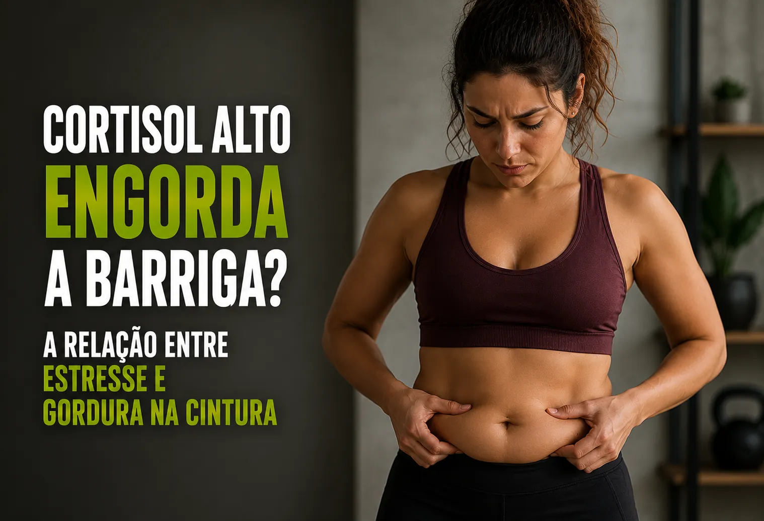Cortisol alto engorda a barriga? A relação entre estresse e gordura na cintura