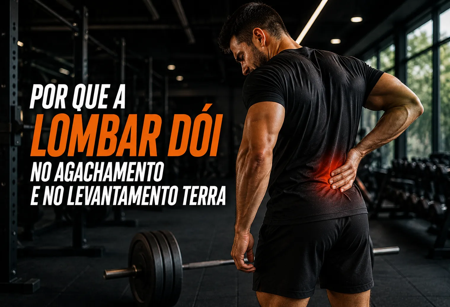 Por que a lombar dói no agachamento e no levantamento terra