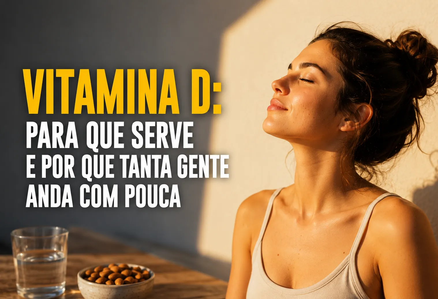 Vitamina D: para que serve e por que tanta gente anda com pouca