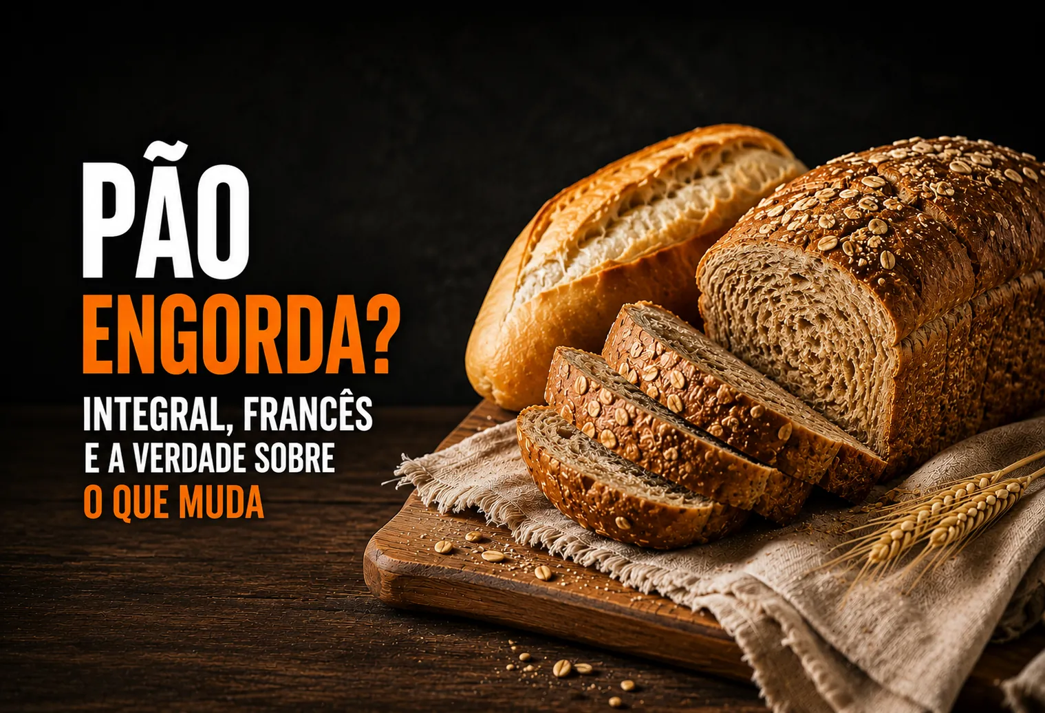 Pão engorda? Integral, francês e a verdade sobre o que muda