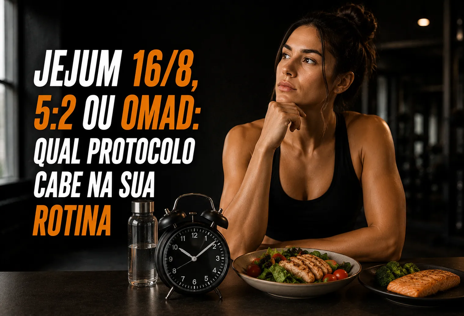 Jejum 16/8, 5:2 ou OMAD: qual protocolo cabe na sua rotina