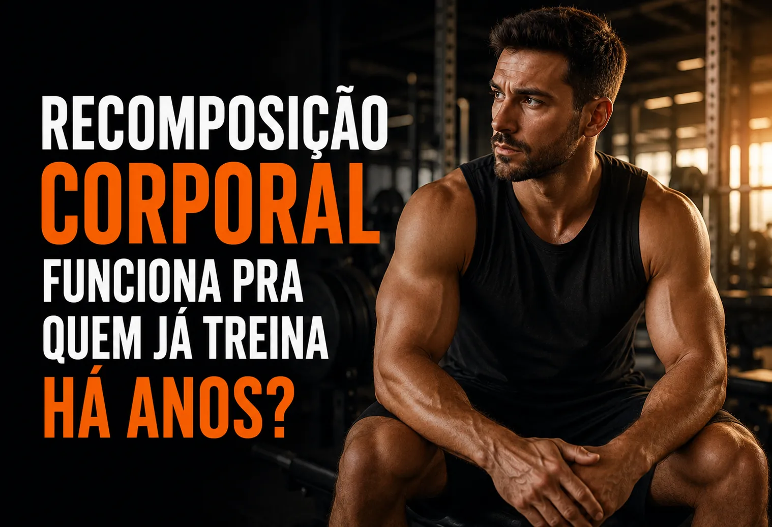 Recomposição corporal funciona pra quem já treina há anos?