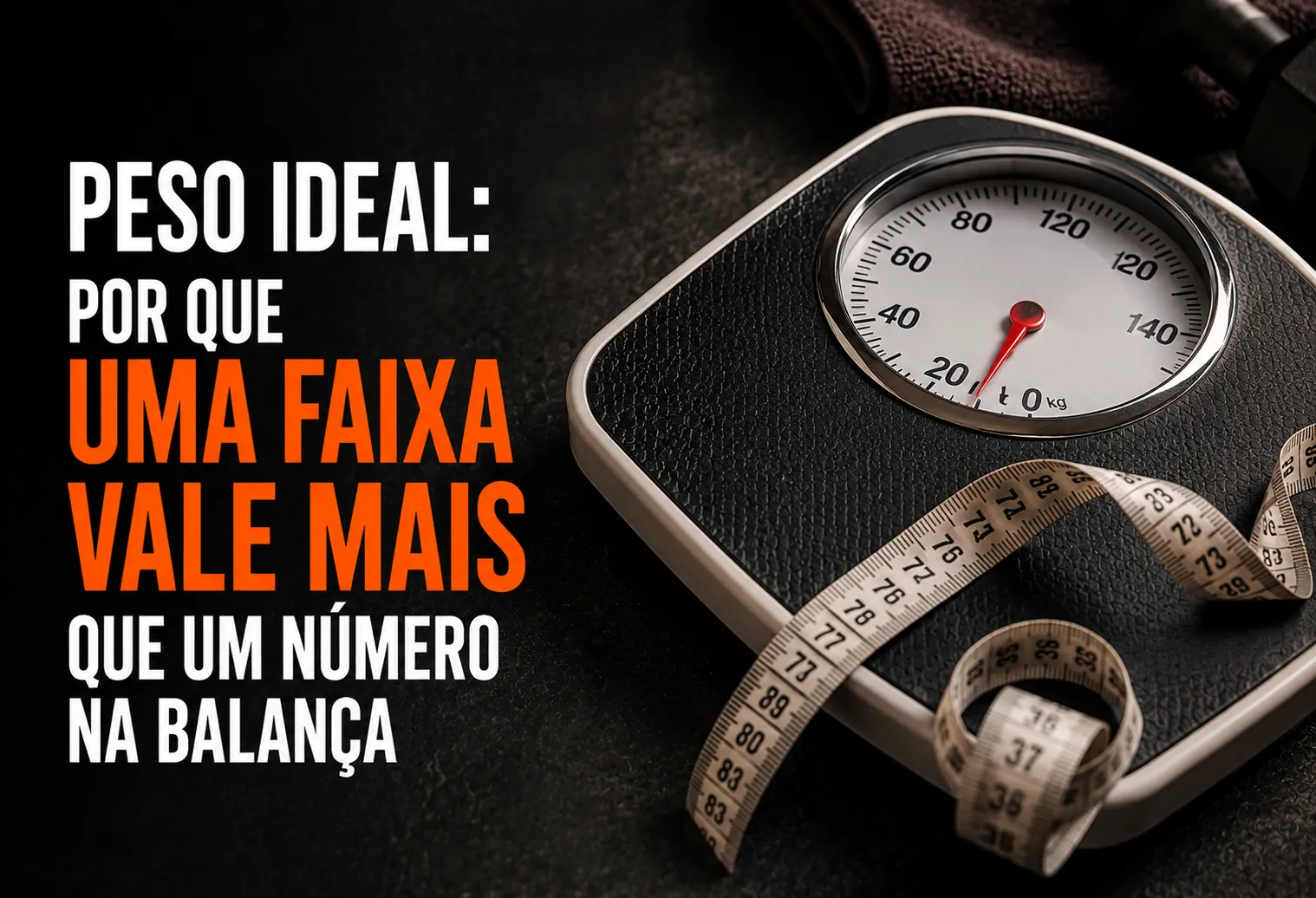 Peso ideal: por que uma faixa vale mais que um número na balança