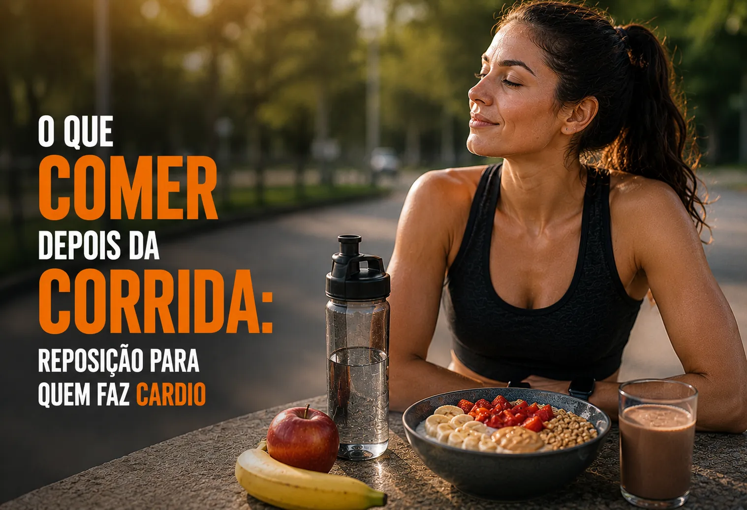 O que comer depois da corrida: reposição para quem faz cardio